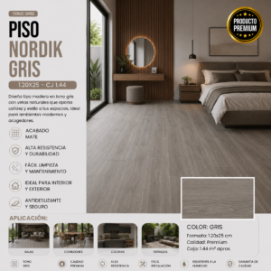 PISO NORDIK GRIS